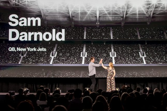 Verizon Media NewFront Sam Darnold