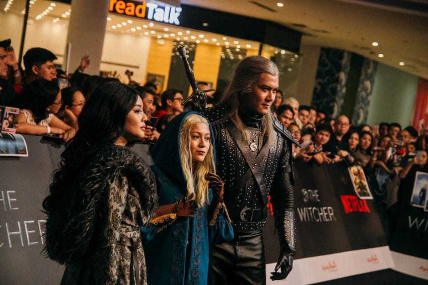 Netflix The Witcher Launch Henry Cavill Red Carpet