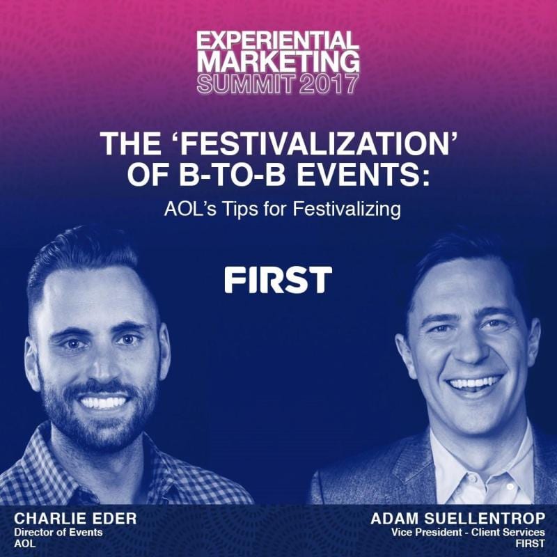 Festivalization of B-to-B events talk