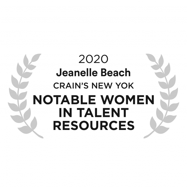 2020 Jeanelle beach notable women in talent resources