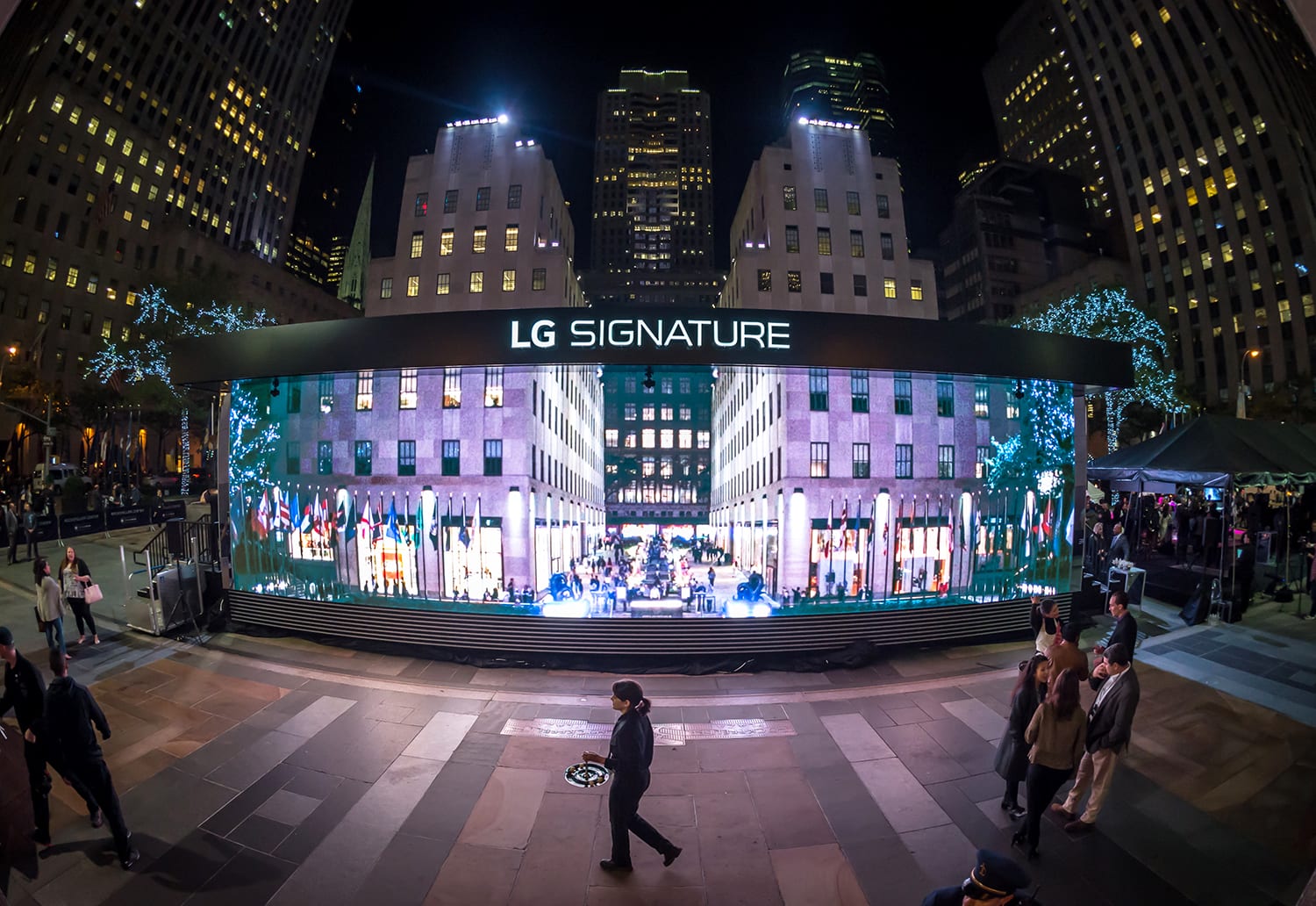 LG Signature launch event